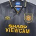 Manchester United 93/94 Away Black Soccer Jersey